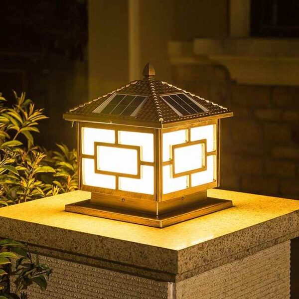 Đèn Cổng Năng Lượng Mặt Trời 25W (TDL-TCNL25) Thành Đạt Led