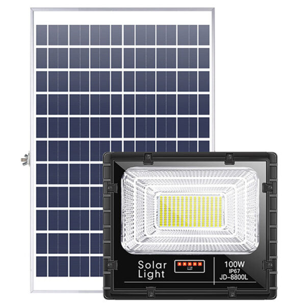 Đèn năng lượng mặt trời 100w Jindian JD-8800L